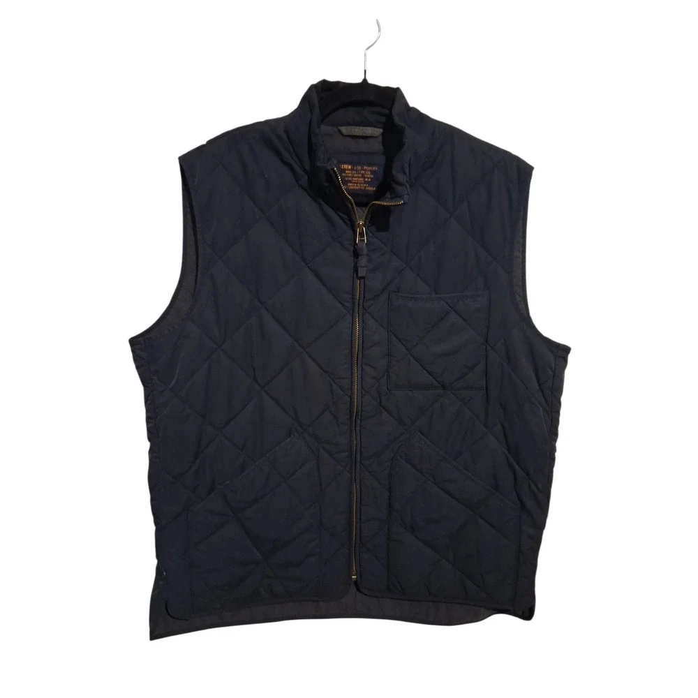 J. Crew Quilted Gorpcore Outerwear Mens size XL Sussex Military Grade G-38 Vest